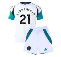 Newcastle United Tino Livramento #21 Koszulka Trzecia dzieci 2024-25 Krótki Rękaw (+ krótkie spodenki)